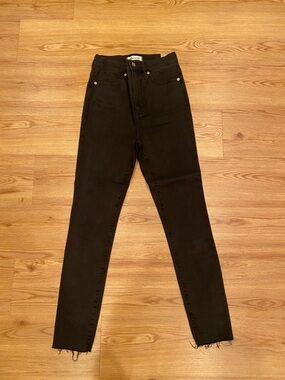 BNWT Madewell 11” High-Rise Black Skinny Jeans with Magic Pockets